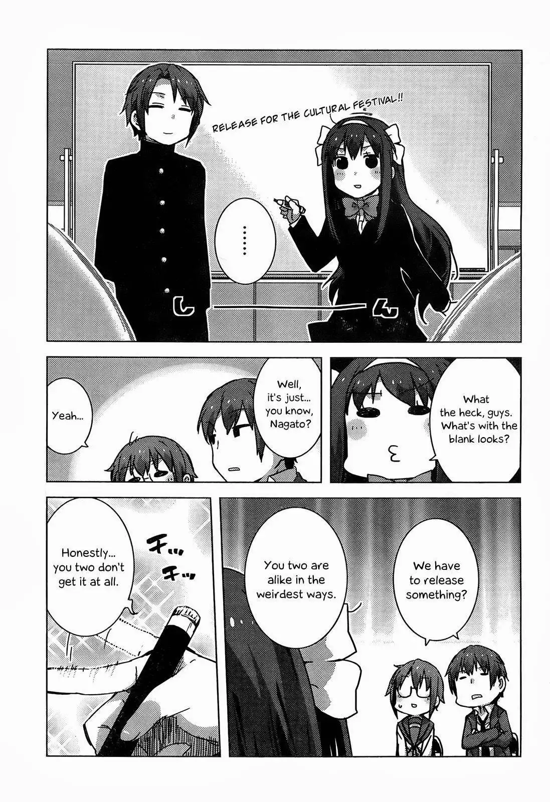 Nagato Yuki-chan No Shoushitsu Chapter 41 3